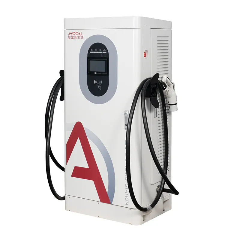 Σταθμός γρήγορης φόρτισης DC EV υψηλής ισχύος 160 kW για αποθήκες στόλου