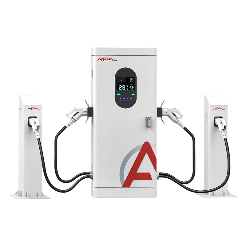 Σταθμός φόρτισης DC Fast EV πολλαπλών συνδέσμων 160 kW για εμπορικούς στόλους