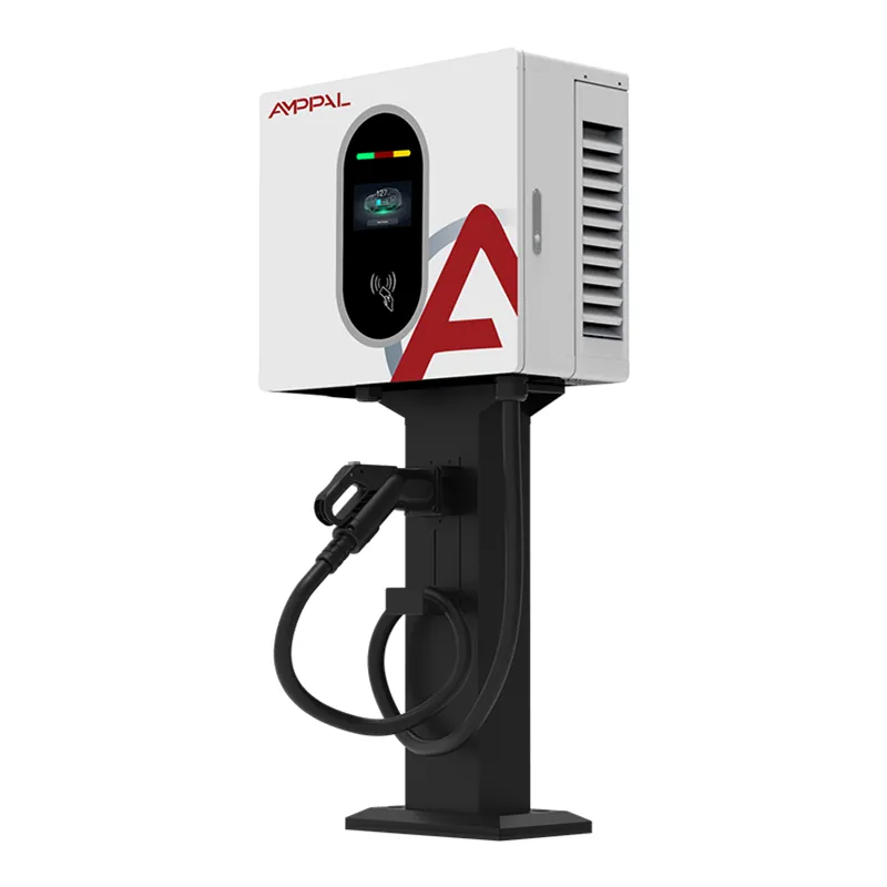 Επιτοίχιος σταθμός φόρτισης DC Fast EV 20 kW για επαγγελματικό χώρο στάθμευσης