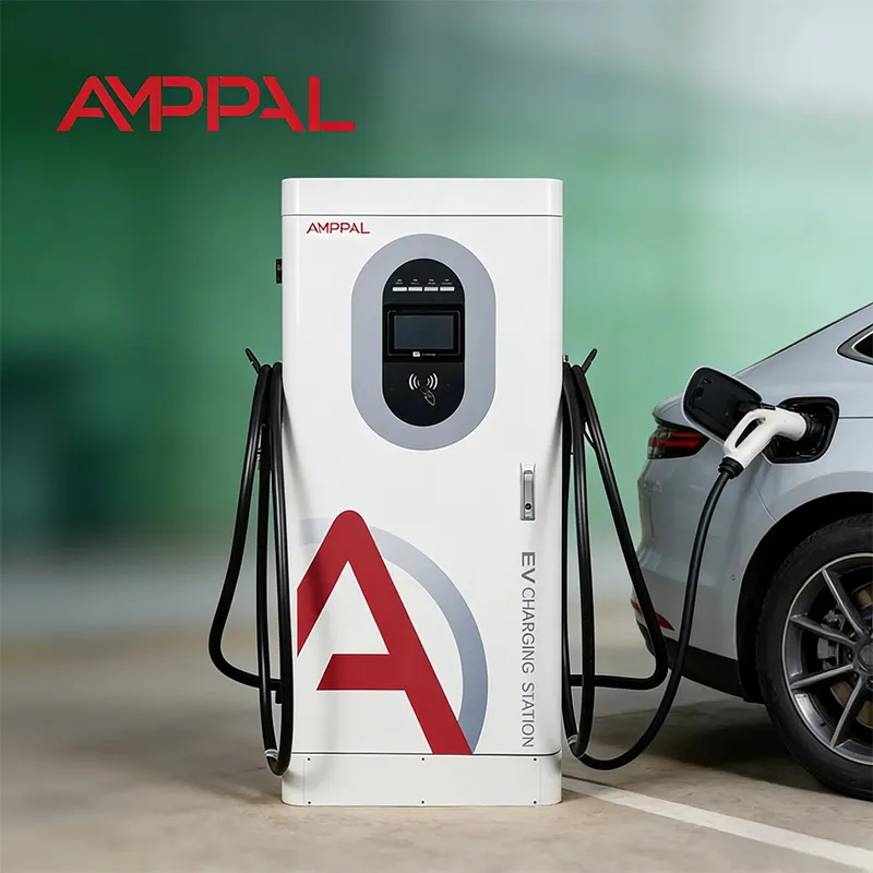 60kW Commercial DC Fast EV Charging Station for Highway Services